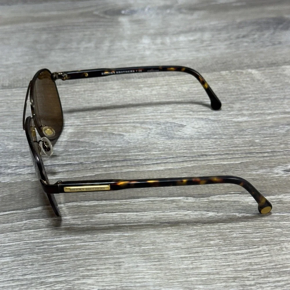 Brooks‎ Brothers Sunglasses Frames Only Mens 58-14 135 Aviator Tortoise BB4029